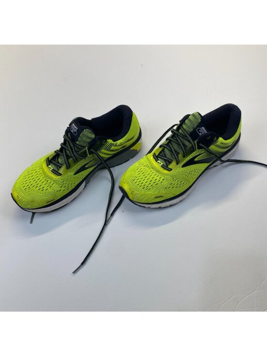 Brooks Mens Adrenaline 18 GTS Green /Black Sneakers Size 13   1102711D-751